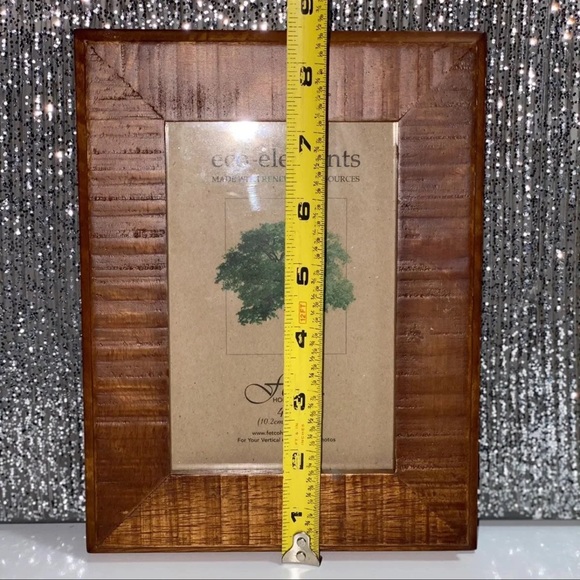 Boho Wood 4x6 Picture Frame - Picture 4 of 5